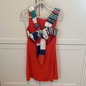 Lulus tie back mini dress